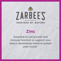 Zarbee's Baby Immune Support with Zinc, Age 6 months+, Grape, 2oz