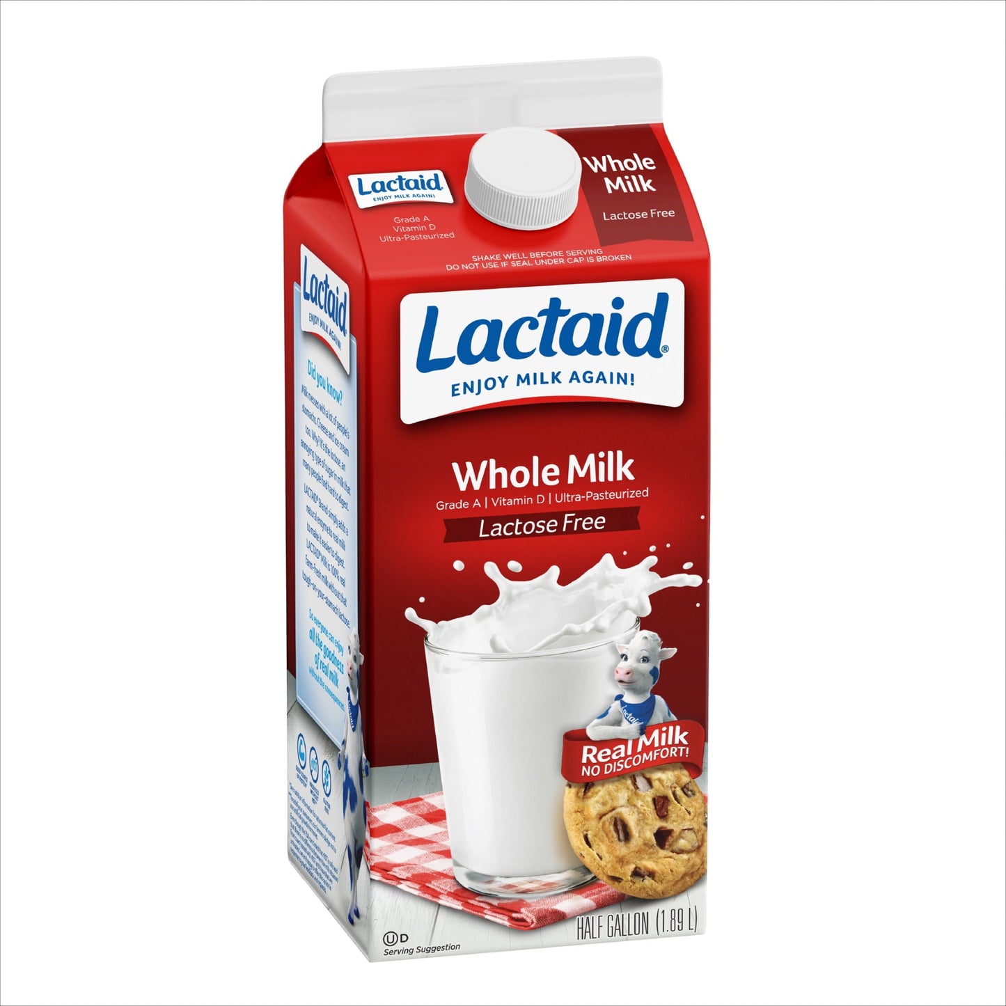 Lactaid Whole Milk, 64 oz