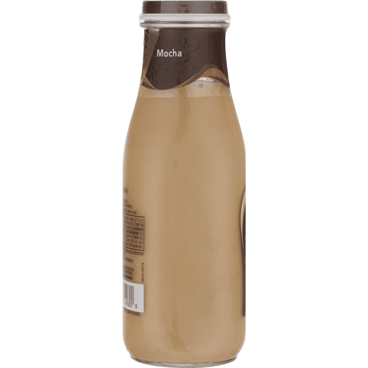 Starbucks Frappuccino Mocha Iced Coffee, 13.7 oz Glass Bottle