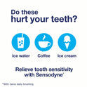 Sensodyne Sensitivity Toothpaste, Extra Whitening, for Sensitive Teeth, 24/7 Protection, 4 ounce (Pack of 2)