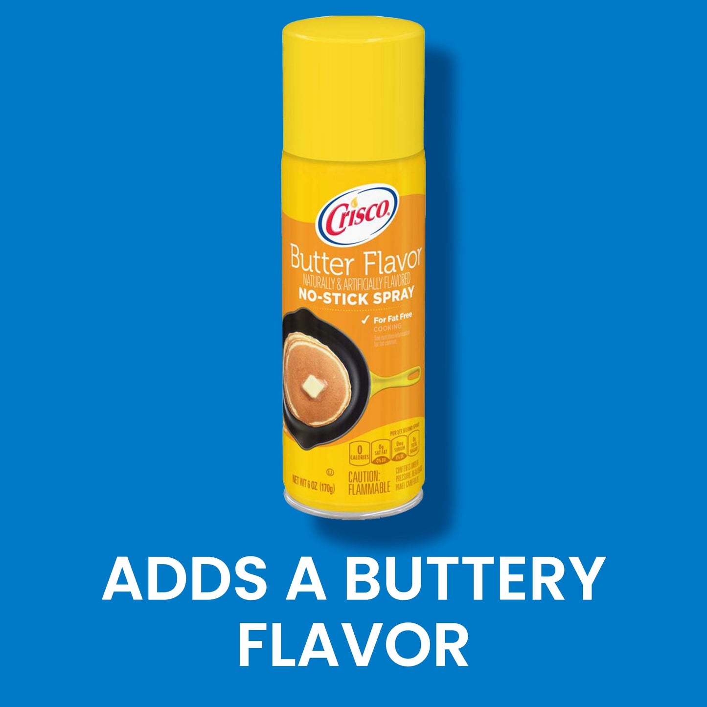Crisco Butter Flavor No-Stick Spray, 6 OZ