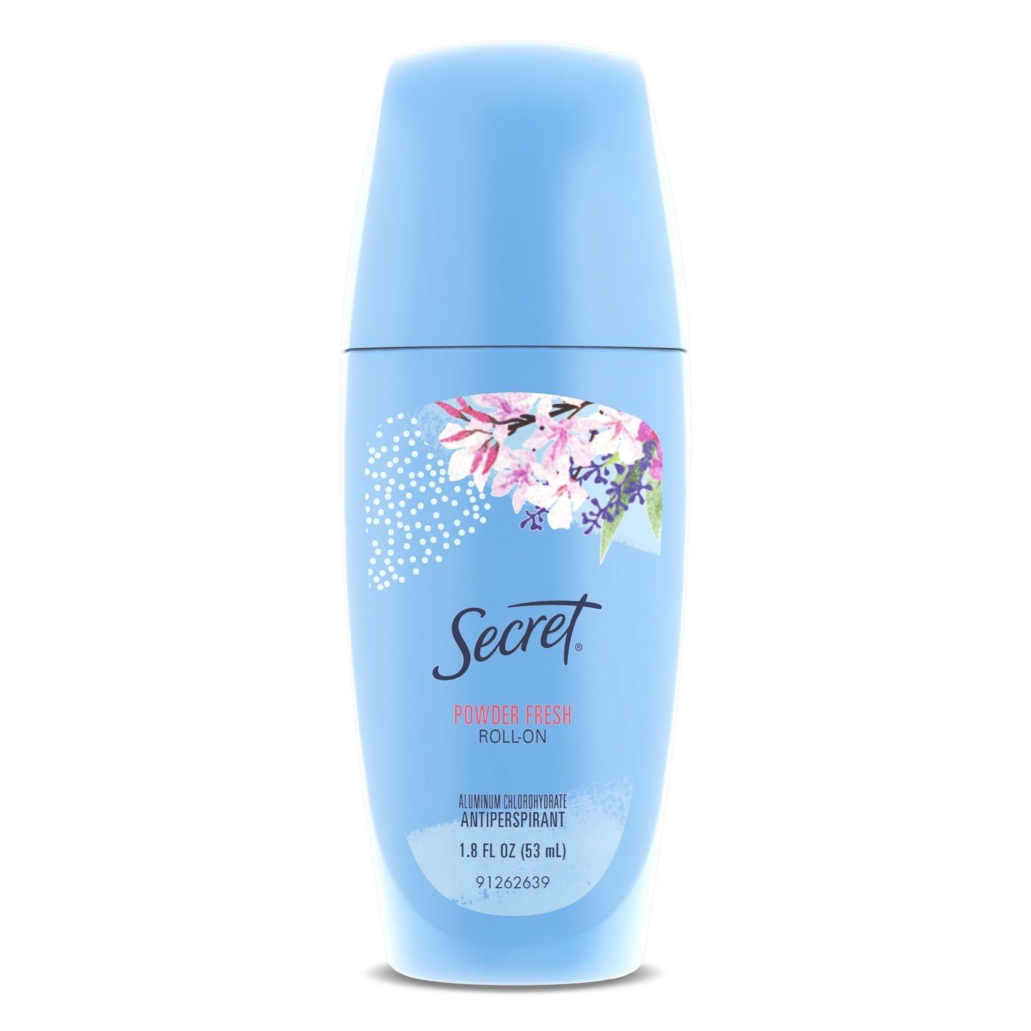 Secret Roll-on Antiperspirant Deodorant for Women, Powder Fresh, 1.8 fl oz