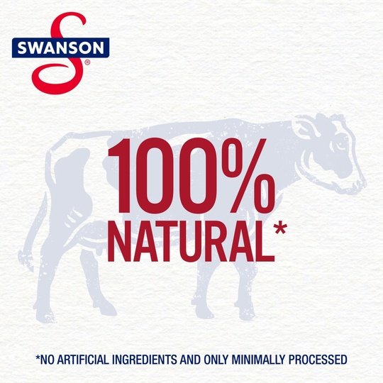 Swanson 100% Natural, Gluten-Free Beef Broth, 48 oz Carton