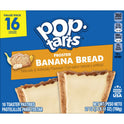 Pop-Tarts Frosted Banana Bread Instant Breakfast Toaster Pastries, Shelf-Stable, Ready-to-Eat, 27 oz, 16 Count Box