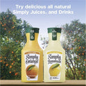 Simply Non GMO Orange Juice No Pulp, 52 fl oz Bottle