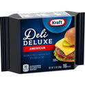 Kraft Deli Deluxe American Cheese Slices, 16 Ct Pk