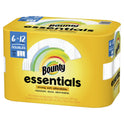 Bounty Essentials Select-a-Size Paper Towels, White, 6 Double Rolls