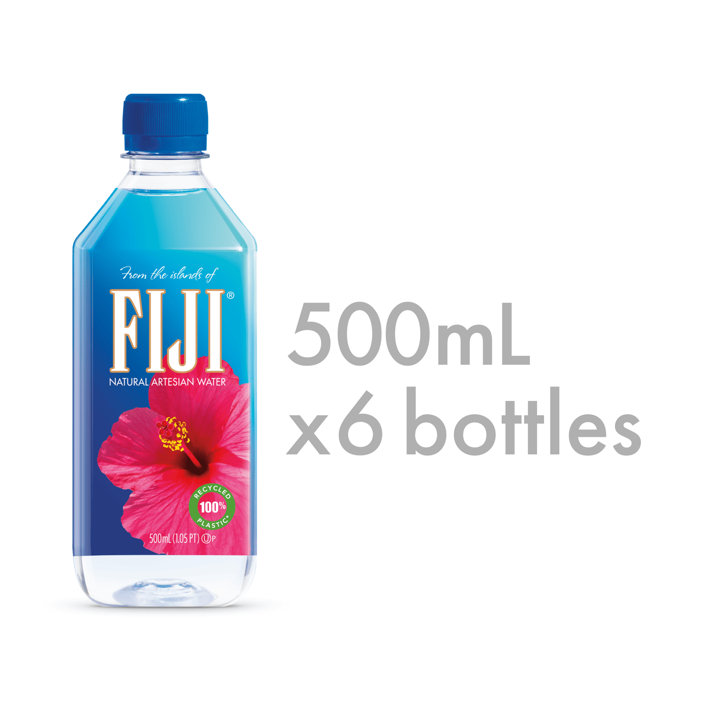 FIJI Natural Artesian Water, 16.9 Fl. Oz., 6 Count