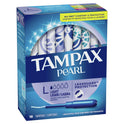 Tampax Pearl Tampons with LeakGuard Braid, Light Absorbency, 18 Ct