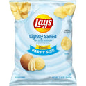 Lay's Lightly Salted Classic Potato Snack Chips,Party Size, 12.5 oz Bag
