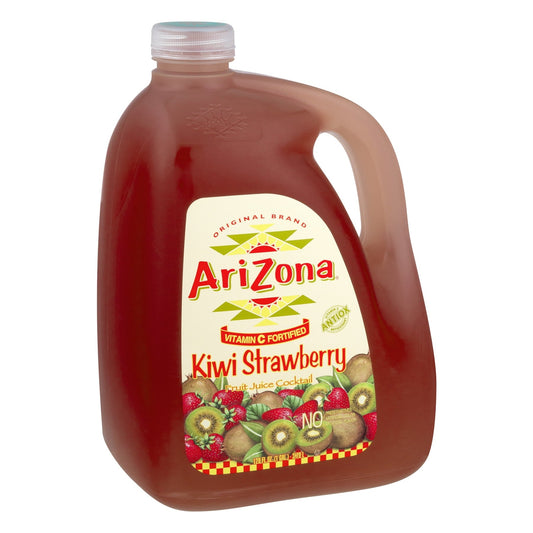 AriZona Kiwi Strawberry Fruit Juice Cocktail, 128 fl oz