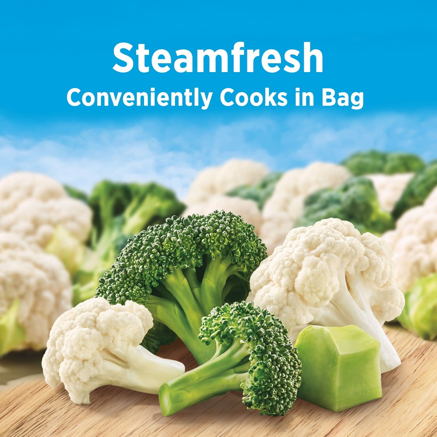 Birds Eye Steamfresh Broccoli and Cauliflower, Frozen, 10.8 oz