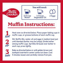 Betty Crocker Muffin and Quick Bread Mix, Lemon Poppy Seed With Streusel, 14.5 oz