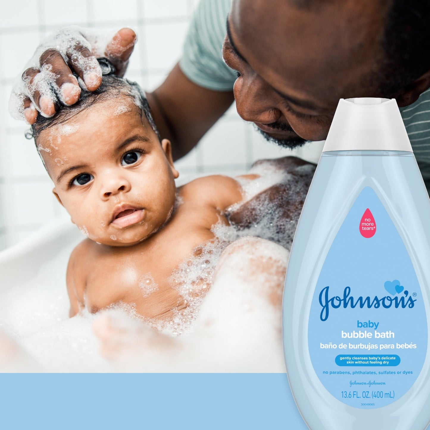 Johnson's Gentle Tear-Free Baby Bubble Bath, 13.6 fl. oz