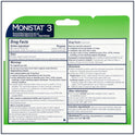 Monistat 3 Day Yeast Infection Treatment, 3 Miconazole Pre-Filled Cream Tubes & External Itch Cream