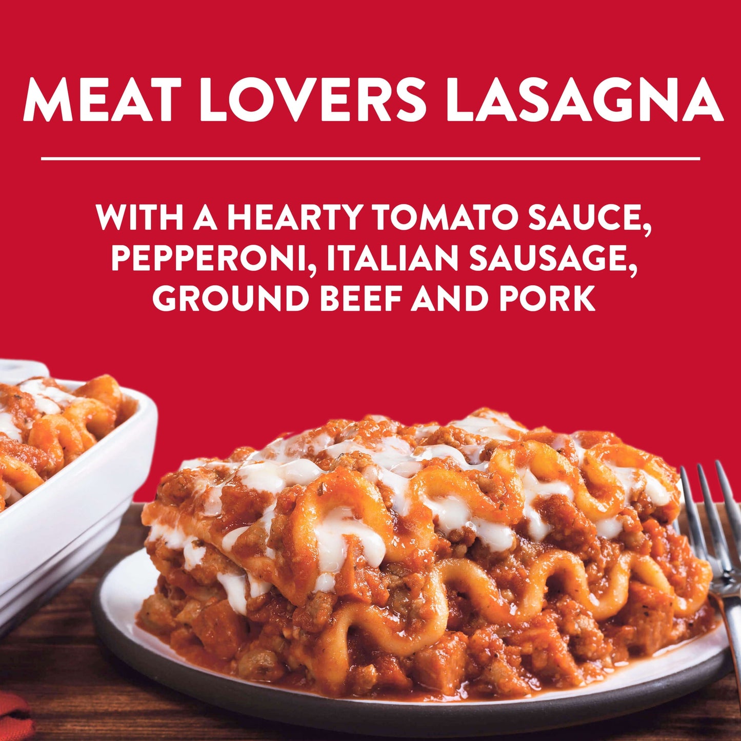 Stouffer's Meat Lovers Lasagna Family Size  Frozen Meal, 34 oz (Frozen)