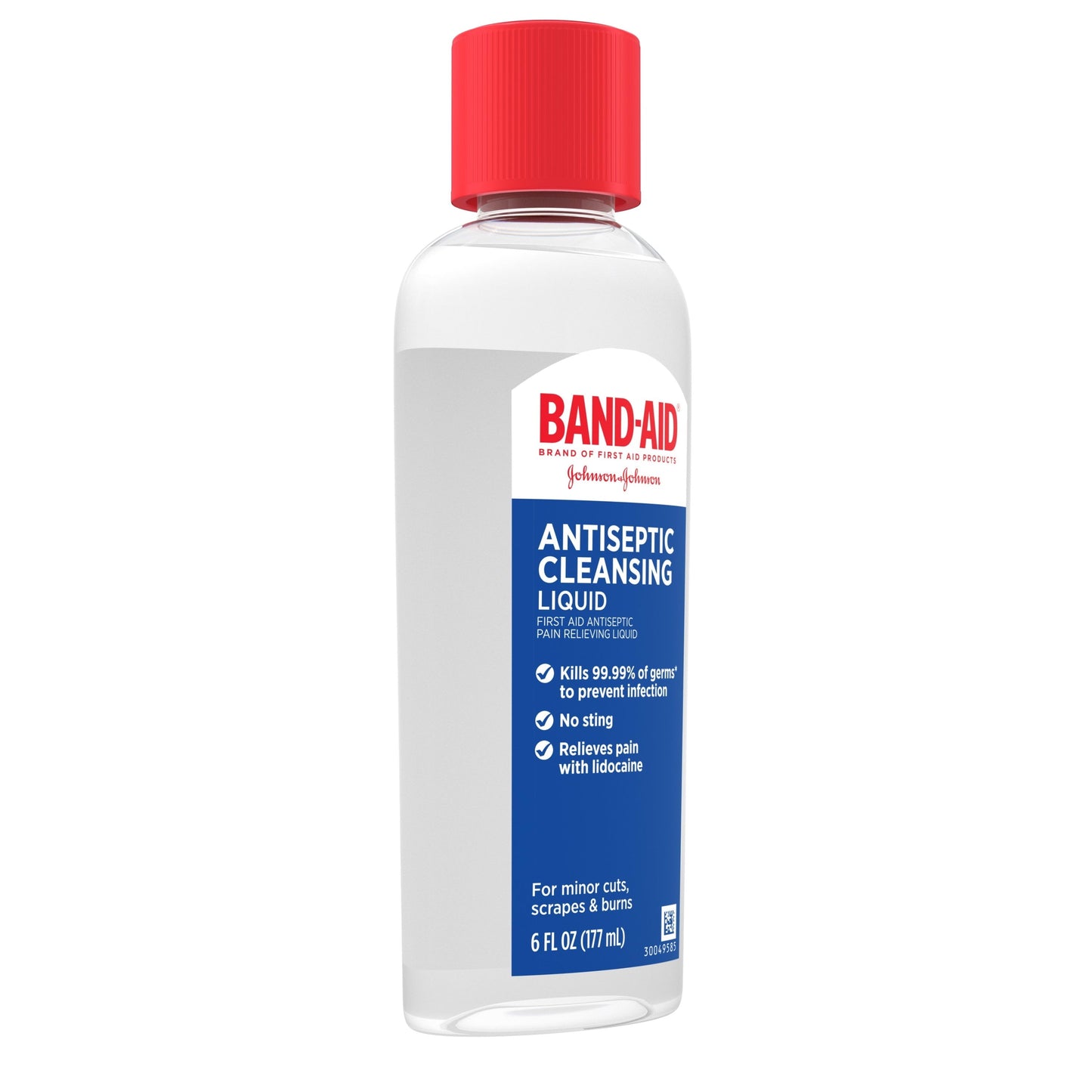 Band-AidBrand Pain Relieving Antiseptic Cleansing Liquid, 6 fl. Oz