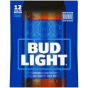 Bud Light Beer, 12 Pack Lager Beer, 12 fl oz Glass Bottles, 4.2% ABV, Domestic Beer