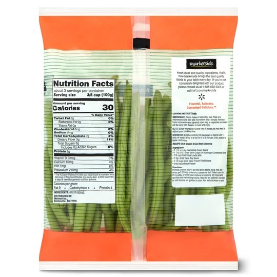 Marketside Fresh Green Beans, 12 oz