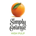 Simply Non GMO High Pulp Orange Juice, 89 fl oz Bottle