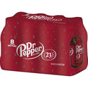 Dr Pepper Soda, 12 fl oz bottles, 8 pack