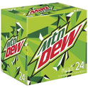 Mountain Dew Citrus Soda Pop, 12 oz Cans, 24 Pack