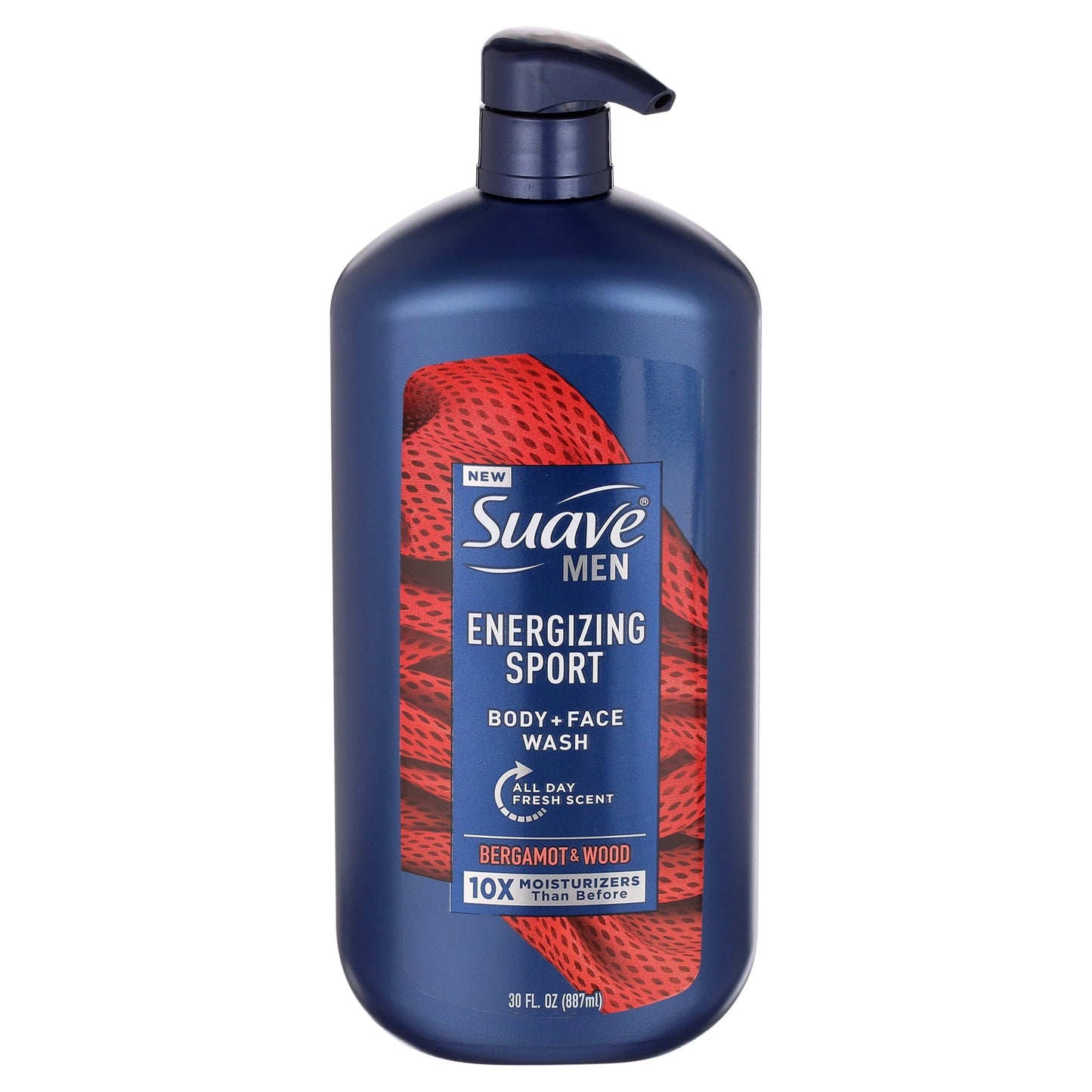 Suave Men Face & Body Wash, Energizing Sport, All Skin Types 30 oz