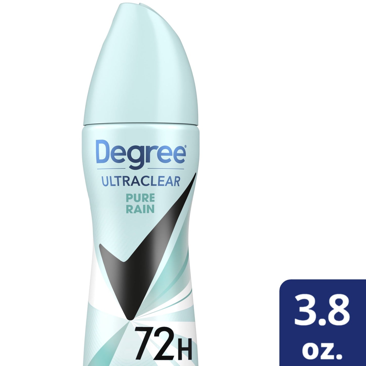 Degree Ultra Clear Long Lasting Women's Antiperspirant Deodorant Dry Spray, Pure Rain, 3.8 oz