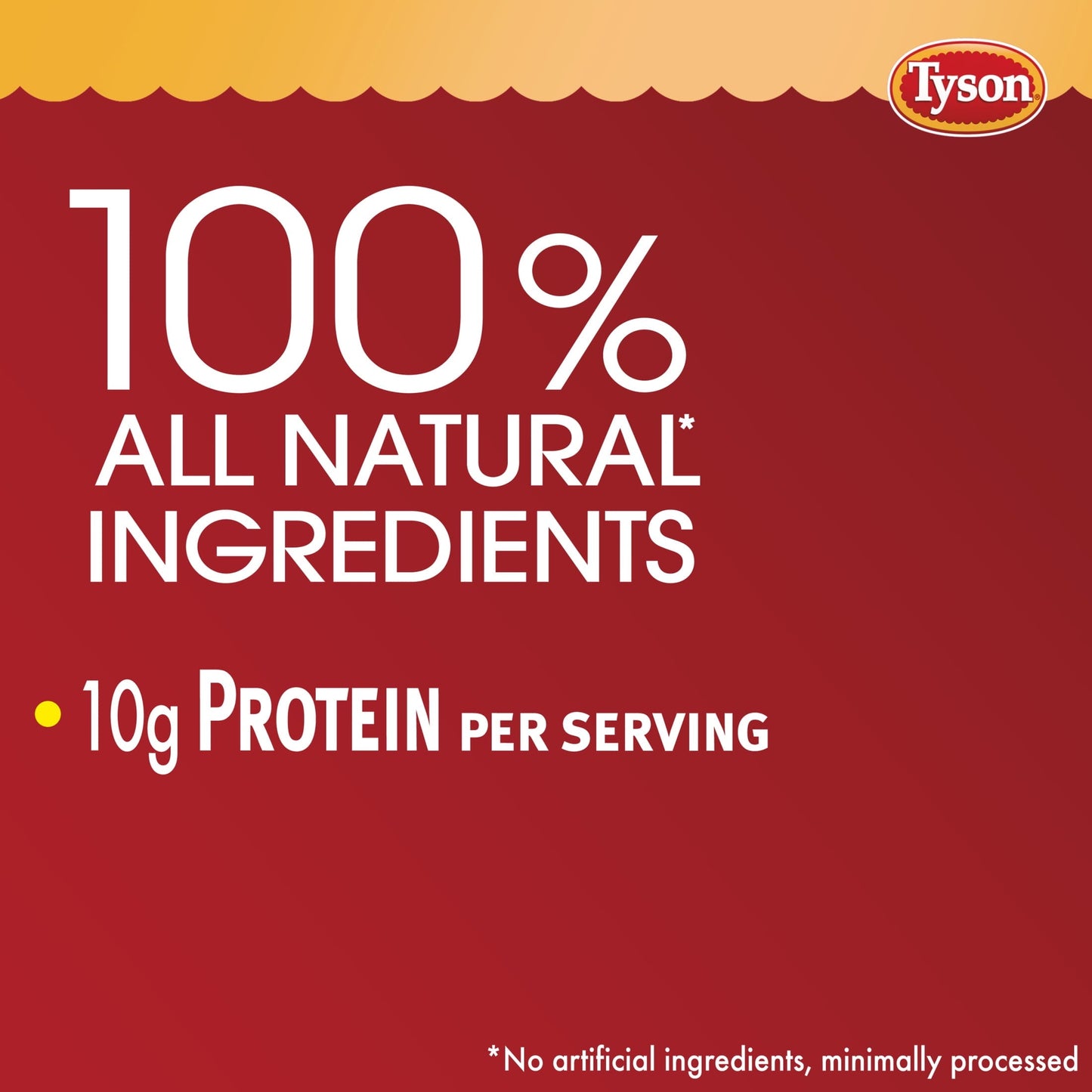 Tyson Fully Cooked and Breaded Spicy Chicken Patties, 1.62 lb Bag (Frozen)