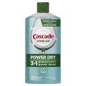 Cascade Power Dry Dishwasher Rinse Aid, 16 fl oz. Unscented
