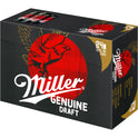 Miller Genuine Draft Lager Beer, 24 Pack, 12 fl oz Cans, 4.7% ABV