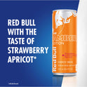 Red Bull Amber Edition Strawberry Apricot Energy Drink, 8.4 fl oz, Pack of 4 Cans