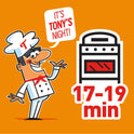 Tony's Thin Crust Meat Trio Frozen Pizza 20.13 oz