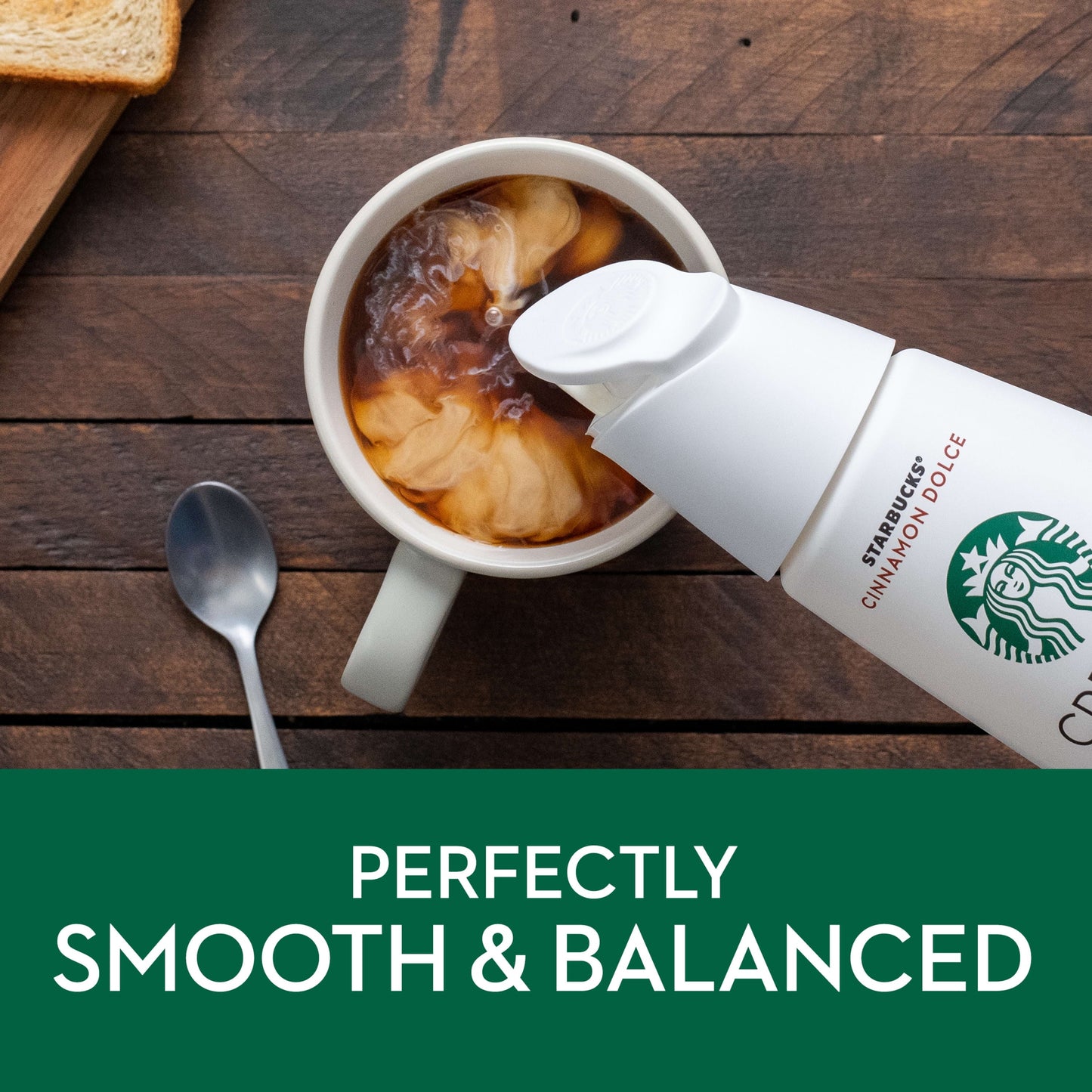 Starbucks Liquid Coffee Creamer Cinnamon Dolce Creamer Inspired by Cinnamon Dolce Latte, 28 fl oz