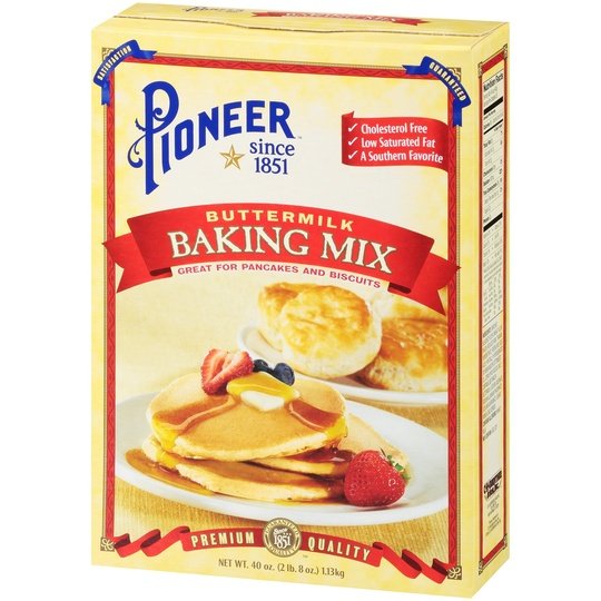 Pioneer Brand Buttermilk Biscuit & Baking Mix, 40 oz