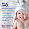 Baby Magic Tear-Free Gentle Hair and Body Wash, Soft Powder Scent, Hypoallergenic, 30 oz.