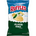 Ruffles Potato Chips Jalapeno Ranch Flavored 8.0 Oz