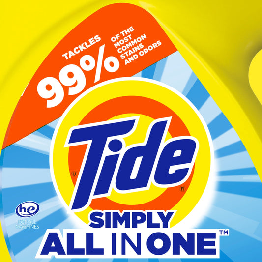 Tide Simply Refreshing Breeze, 64 Loads Liquid Laundry Detergent, 92 fl oz