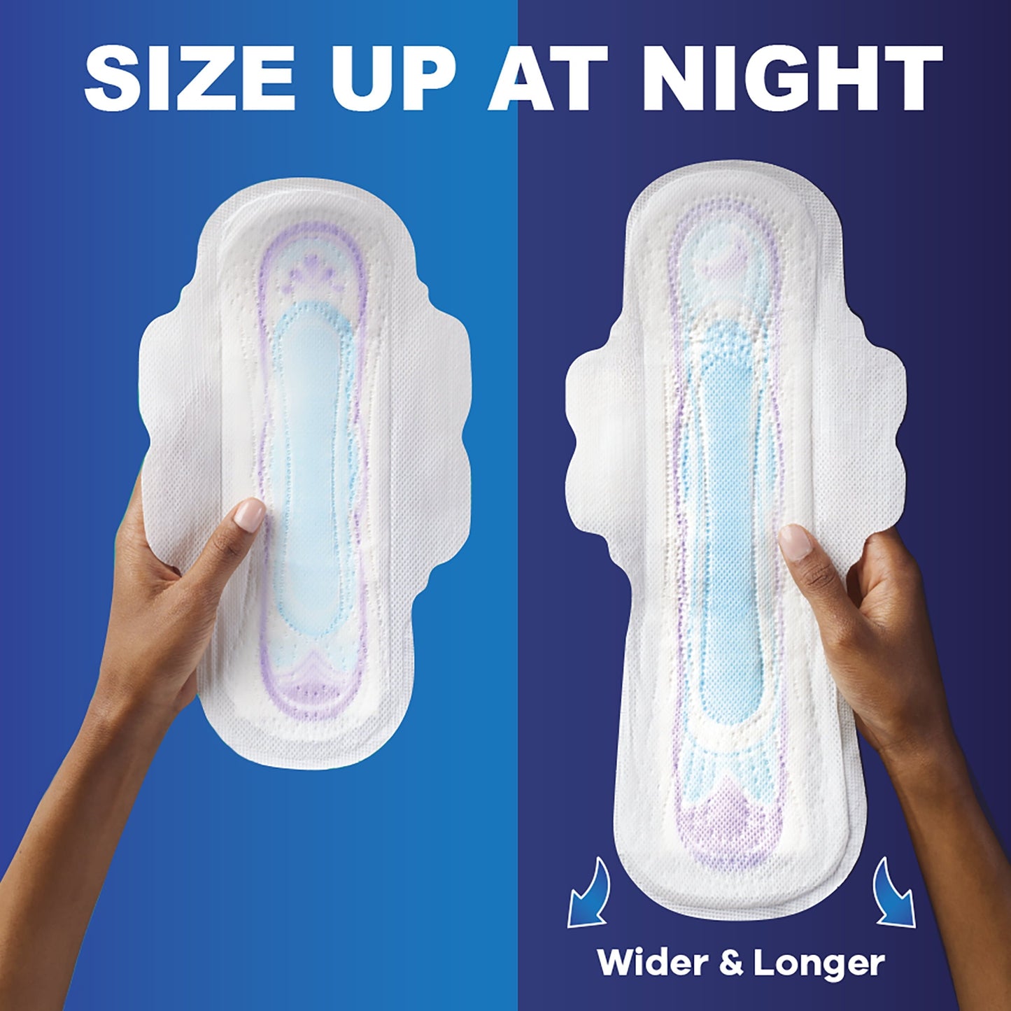 Always Ultra Thin Pads with Wings, Size 1, Regular Absorbency, 62 CT