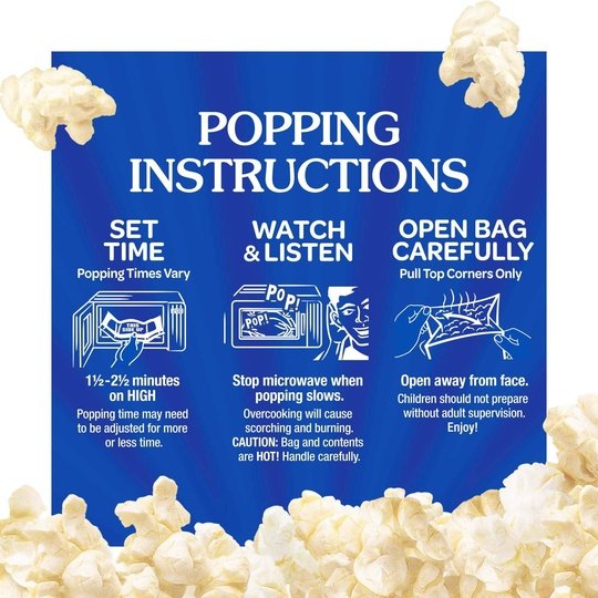 ACT II Kettle Corn Microwave Popcorn, 2.75 Oz, 6 Count