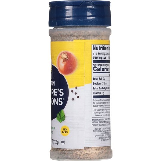 Morton Salt Nature's Seasons Seasoning Blend - Savory, 7.5 oz Canister