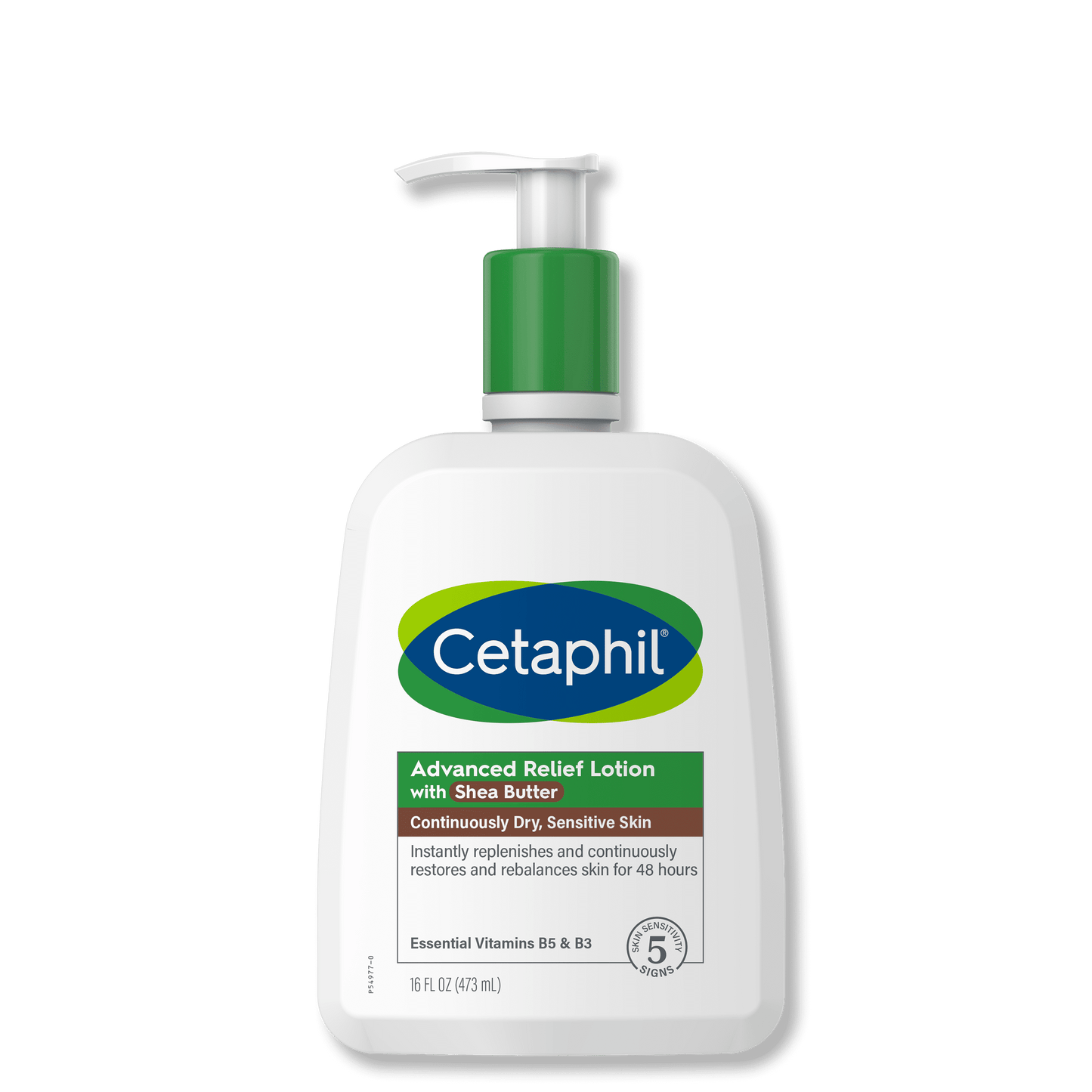 Cetaphil Advanced Relief Lotion with Shea Butter for Sensitive Skin, Fragrance Free, 16 oz