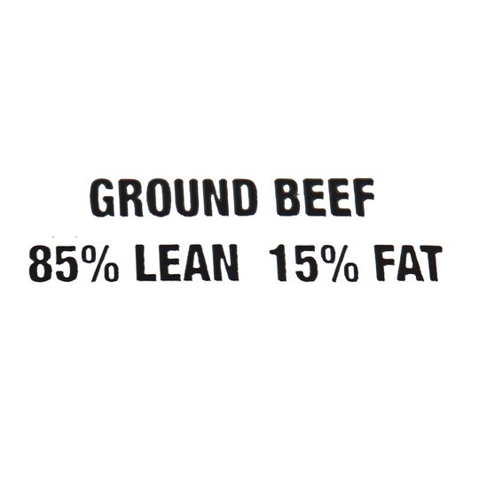 85% Lean/15% Fat Ground Beef Roll, 1lb (Frozen)