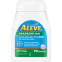 Aleve Headache Pain Reliever Naproxen Sodium Tablets, 90 Count