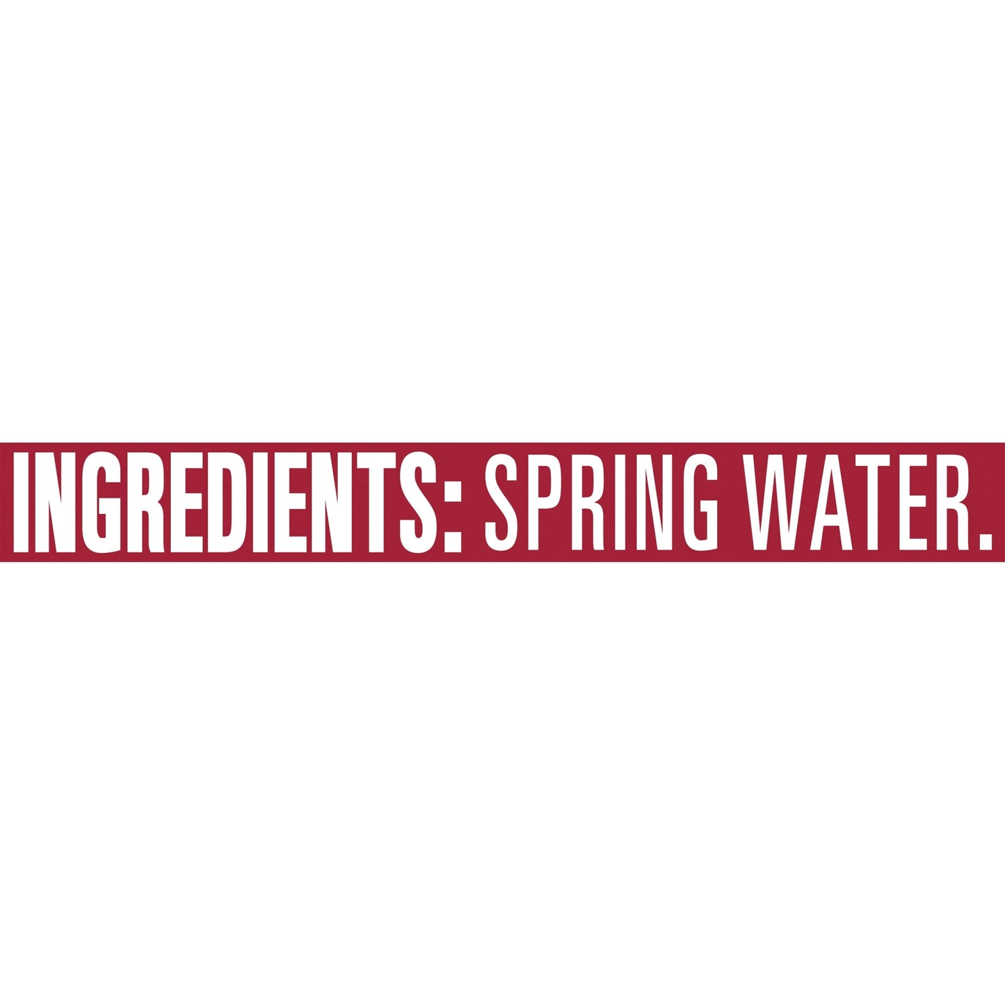 OZARKA Brand 100% Natural Spring Water, 8-ounce mini plastic bottles (Pack of 12)