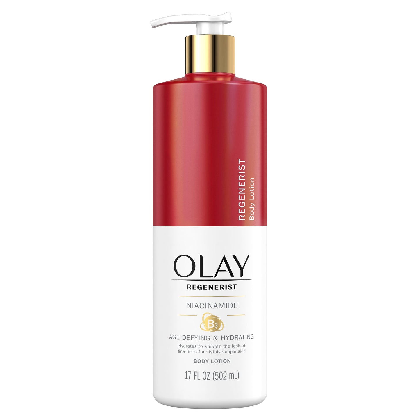 Olay Age Defying & Hydrating Niacinamide Hand and Body Lotion 17 fl oz.