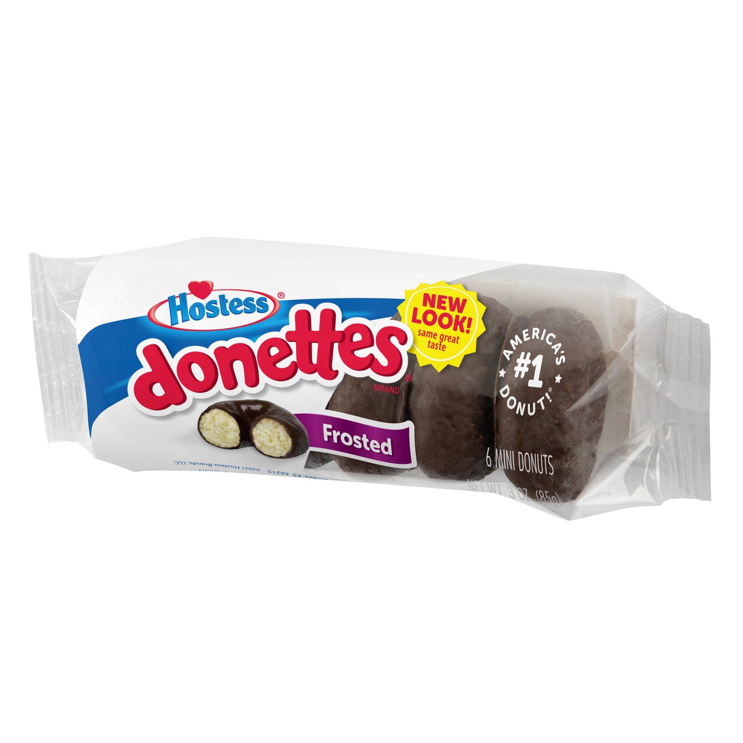 Hostess Frosted Donettes Single Serve, 6 Count, 3 oz