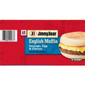 Jimmy Dean Sausage Egg & Cheese English Muffin Sandwich, 36.8 oz, 8 Count (Frozen)