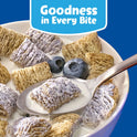 Kellogg's Frosted Mini-Wheats Blueberry Muffin Breakfast Cereal, Family Size, 22 oz Box