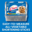 Crisco All-Vegetable Shortening Sticks, 20 oz